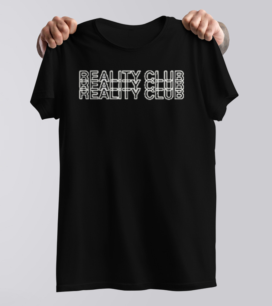 10 Years Of Reality Club Stacked T-Shirt