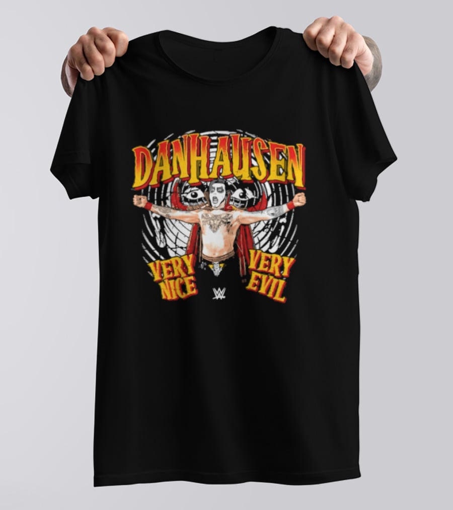 Danhausen Very Nice Very Evil WWE Wrestler T-Shirt