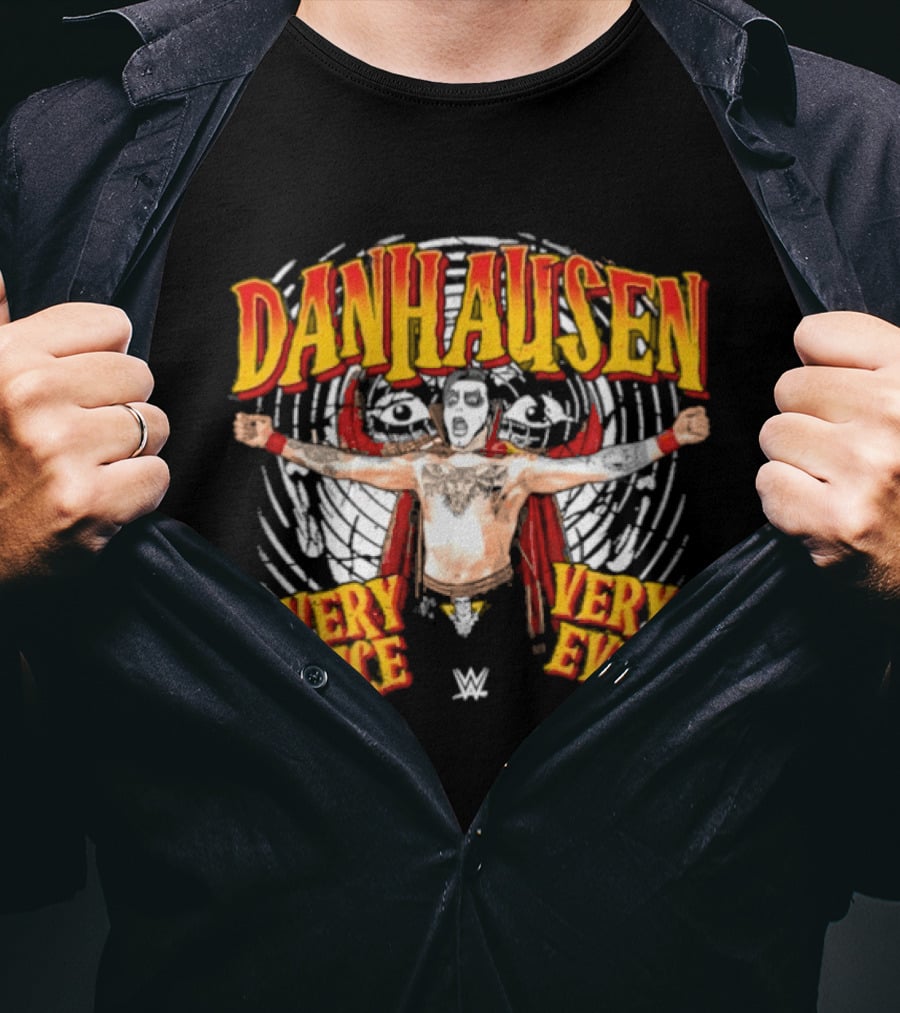 Danhausen Very Nice Very Evil WWE Wrestler T-Shirt