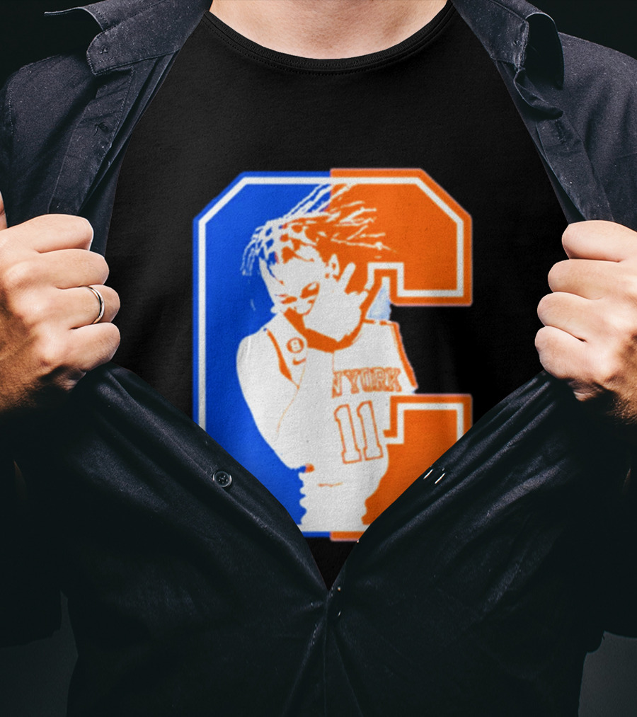 New York Knicks Jalen Brunson 11 C Basketball Fan T-Shirt
