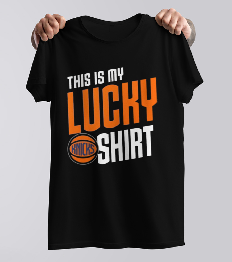 New York Knicks This Is My Lucky Knicks T-Shirt