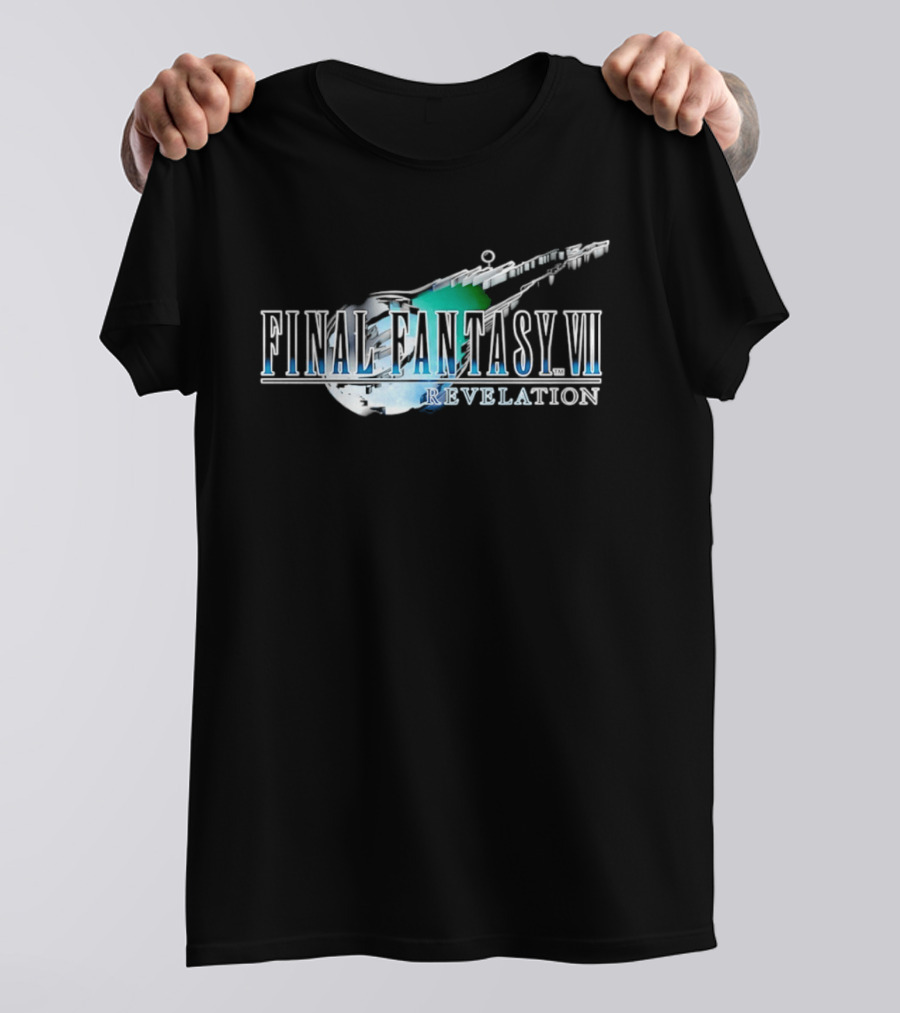 Final Fantasy VII Revelation Iconic Gaming Franchise Pop Culture T-Shirt
