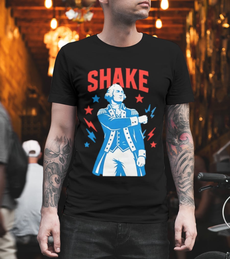 Shake And Bake George Washington America Drinking T-Shirt