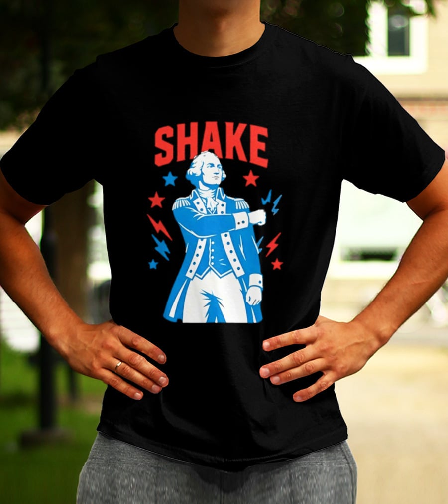 Shake And Bake George Washington America Drinking T-Shirt