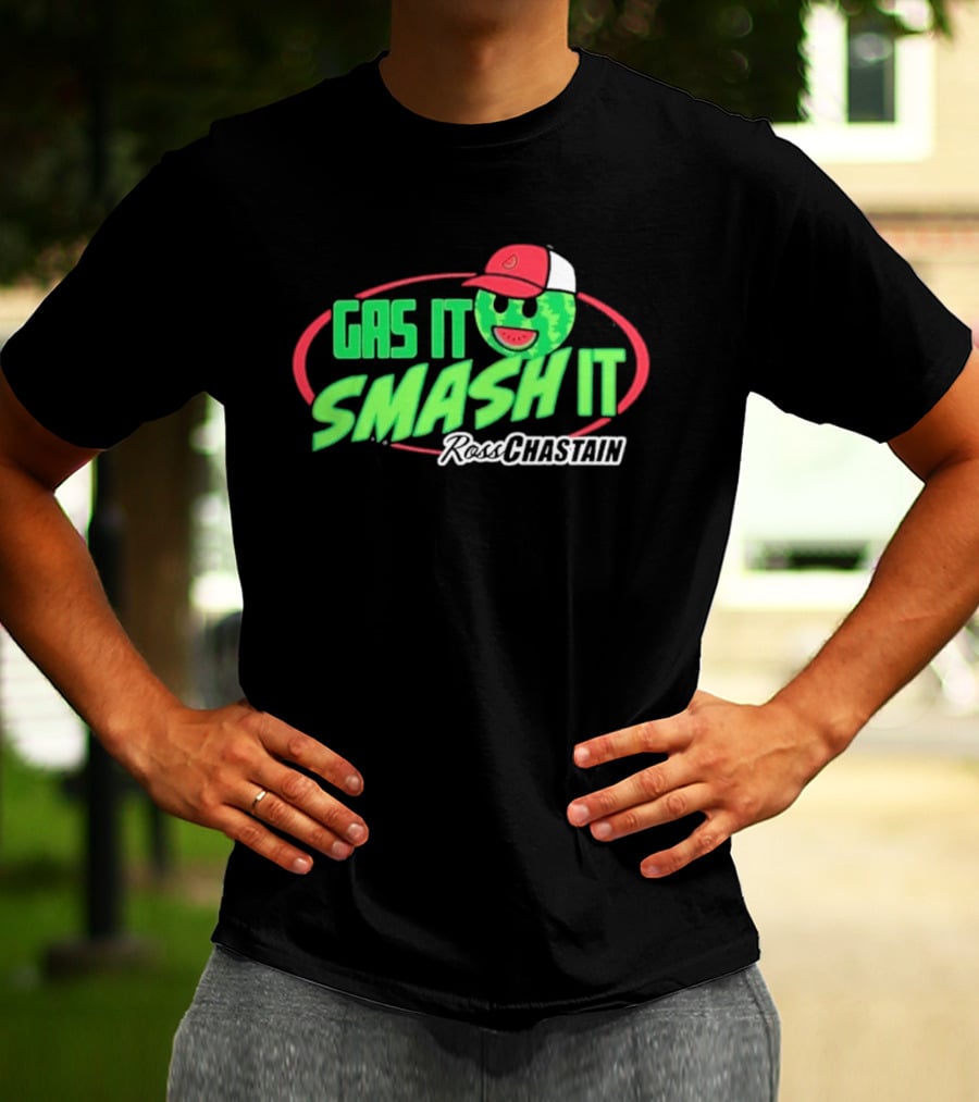 Gas It Smash It Melon Man Ross Chastain T-Shirt