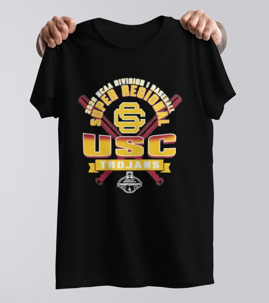 USC Trojans 2026 NCAA Division 1 Baseball Super Regional T-Shirt
