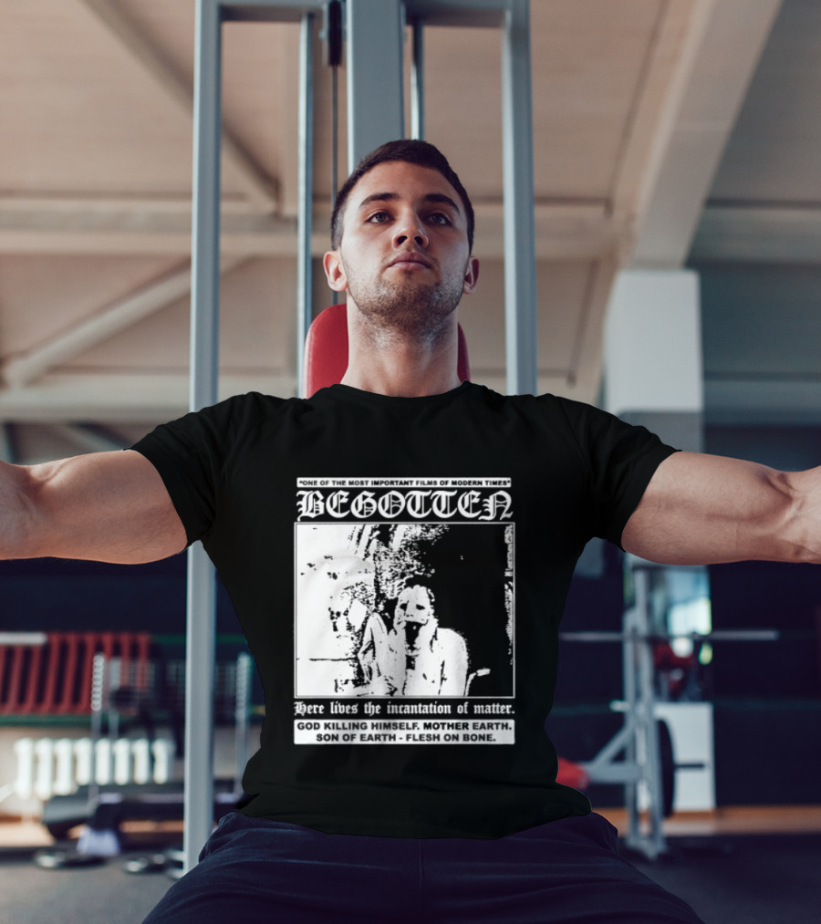 Begotten Most Important Films Modern Times Bootleg Surreal Cult Classic Horror Movie T-Shirt