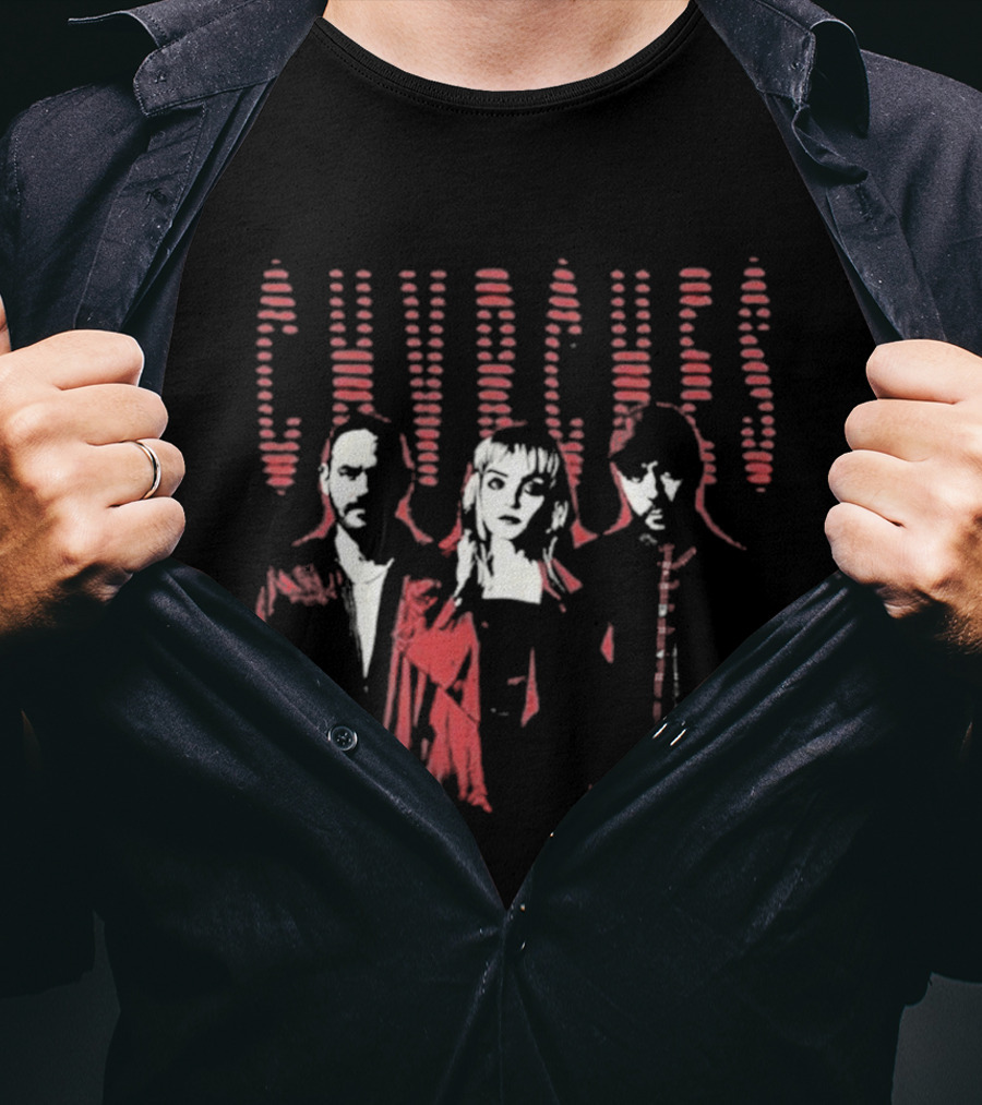 CHVRCHES Band Member Red T-Shirt