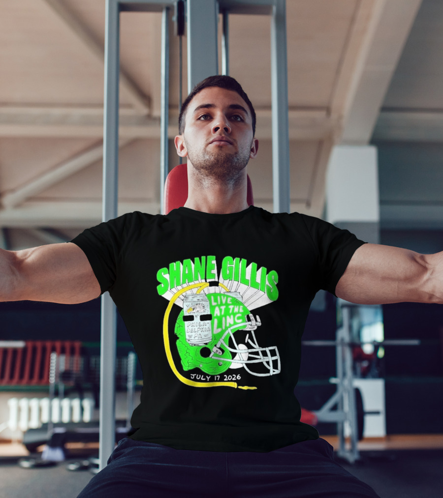 Shane Gillis Live At The Linc Philadelphia July 17 2026 Helmet T-Shirt