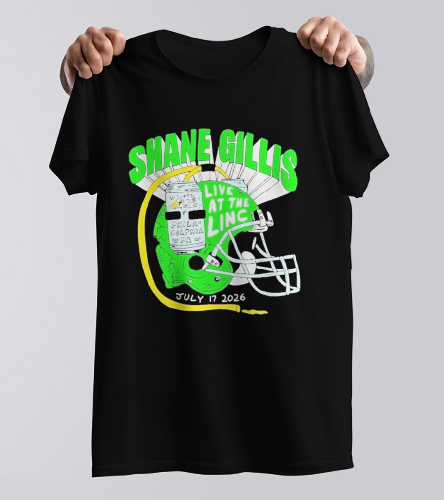 Shane Gillis Live At The Linc Philadelphia July 17 2026 Helmet T-Shirt