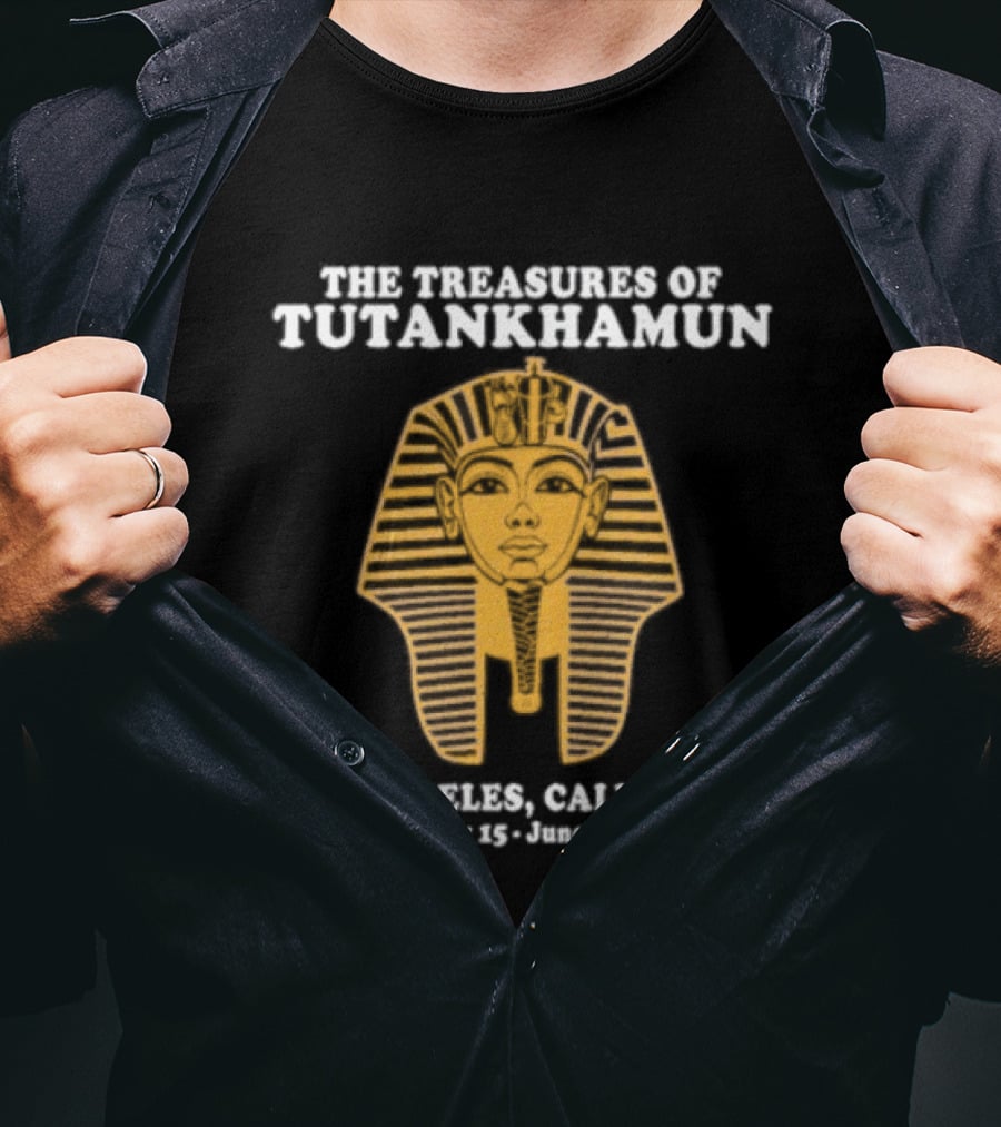 The Treasures Of Tutankhamun Los Angeles February 15 June 15 1978 Exhibition T-Shirt