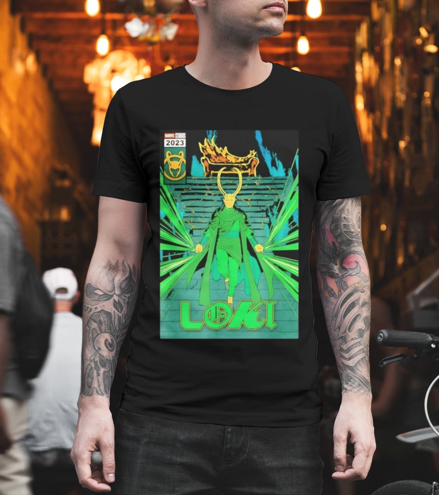Marvel Studios Loki 2023 Season 2 God Comic T-Shirt