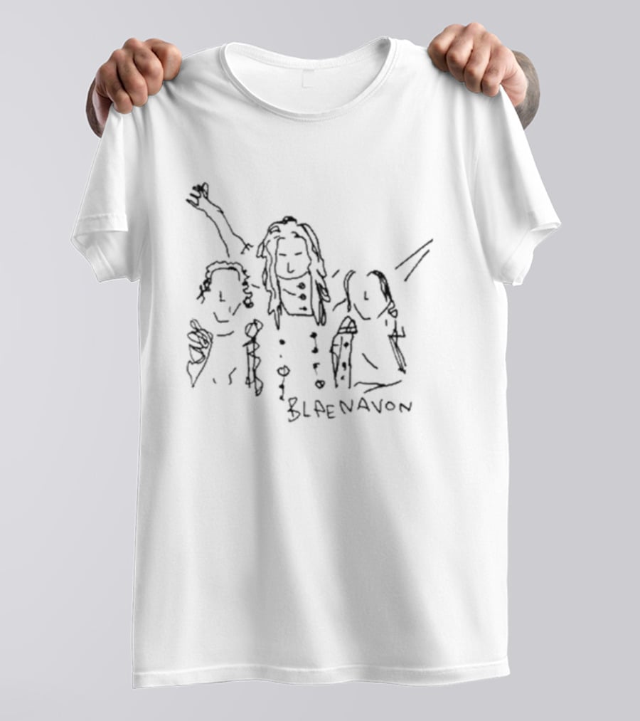 Blaenavon Band Members Sketch T-Shirt