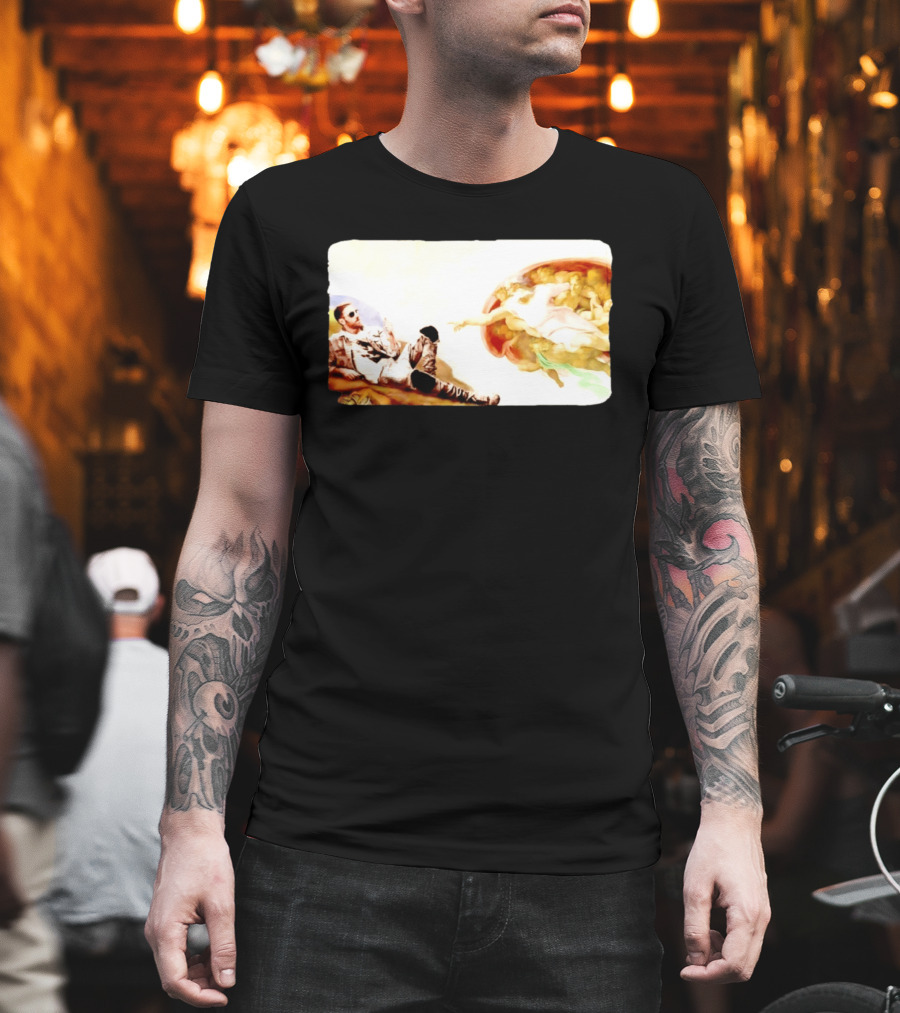 AEW Orange Cassidy The Creation Of Adam T-Shirt