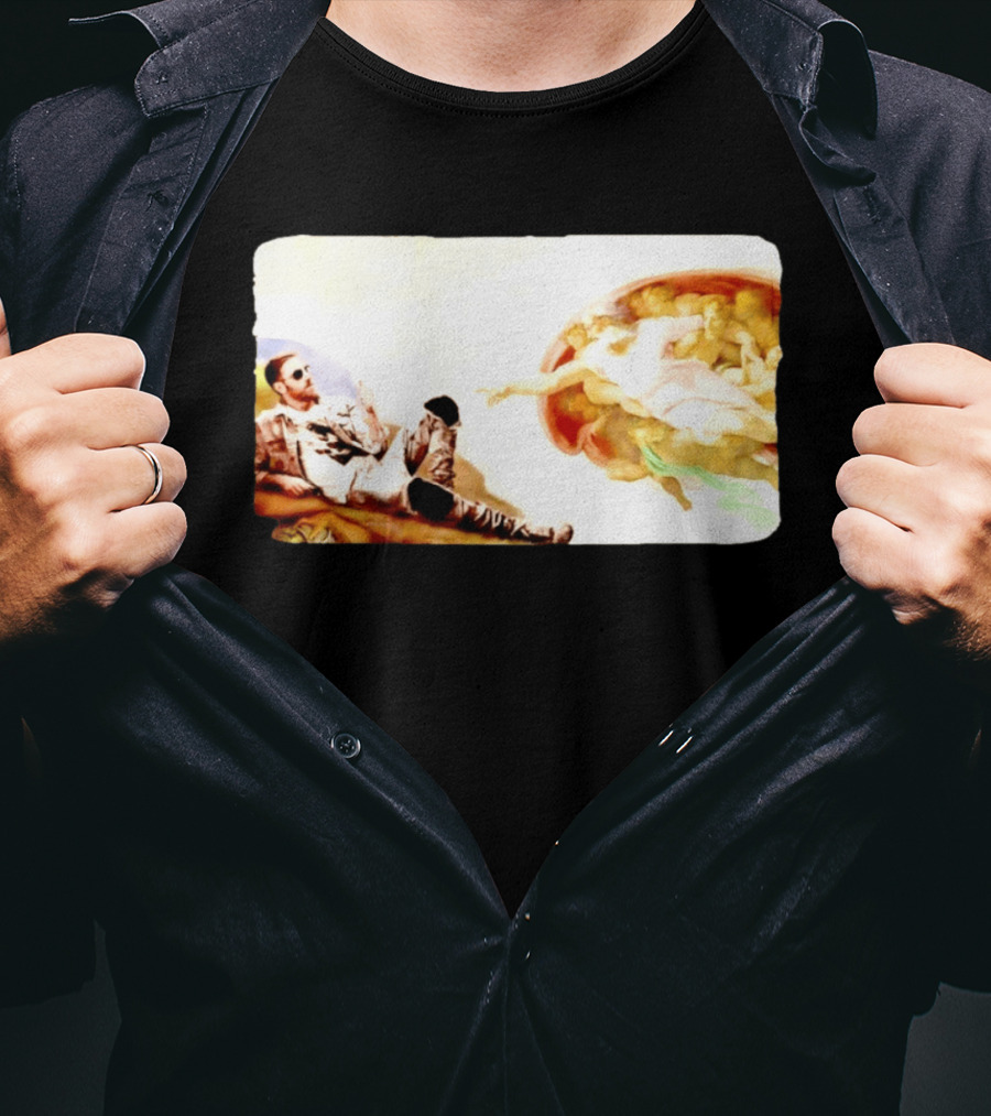 AEW Orange Cassidy The Creation Of Adam T-Shirt