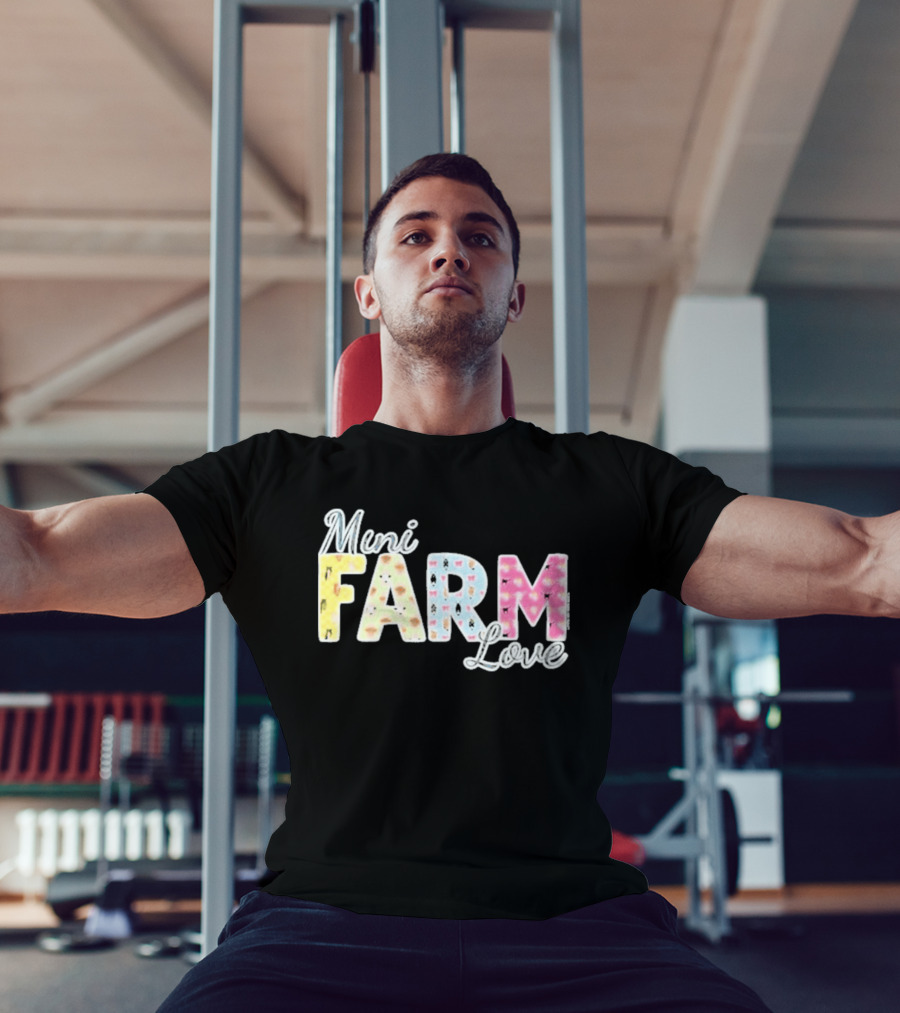 Mini Farm Love Floral Pastel T-Shirt