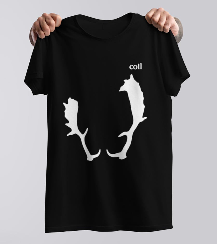 Coil Black Antlers T-Shirt