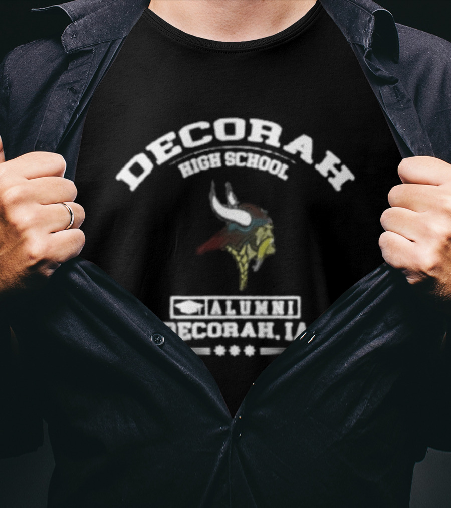 Decorah High School Alumni Viking Decorah IA T-Shirt