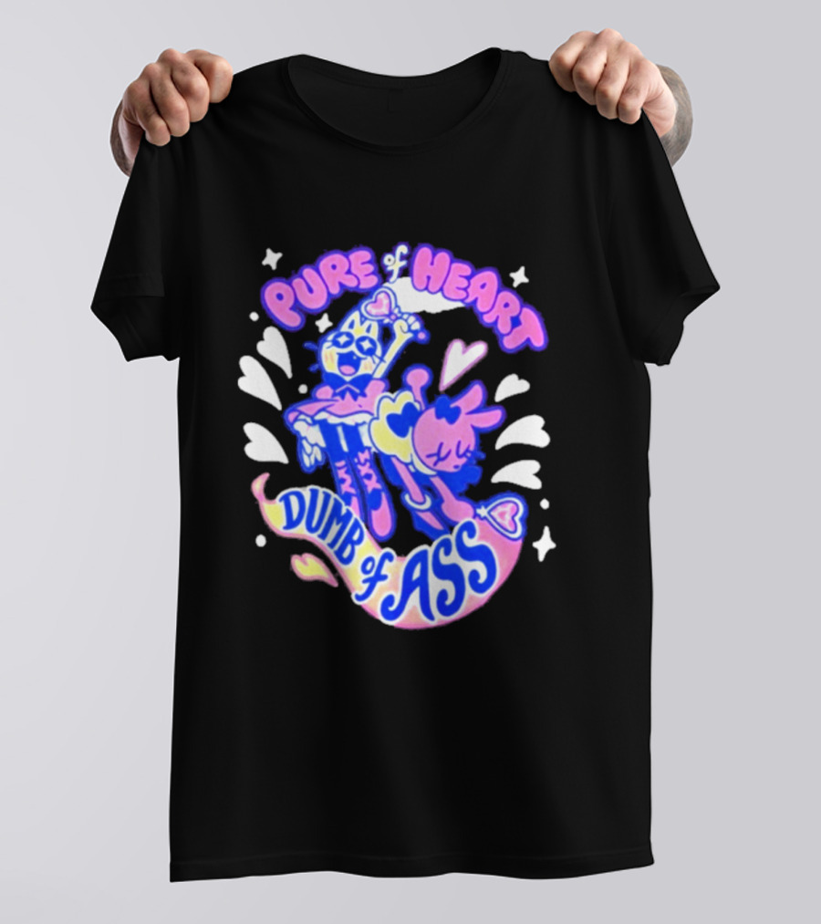 Pure Heart Dumb Of Ass Giraffalope Fun T-Shirt