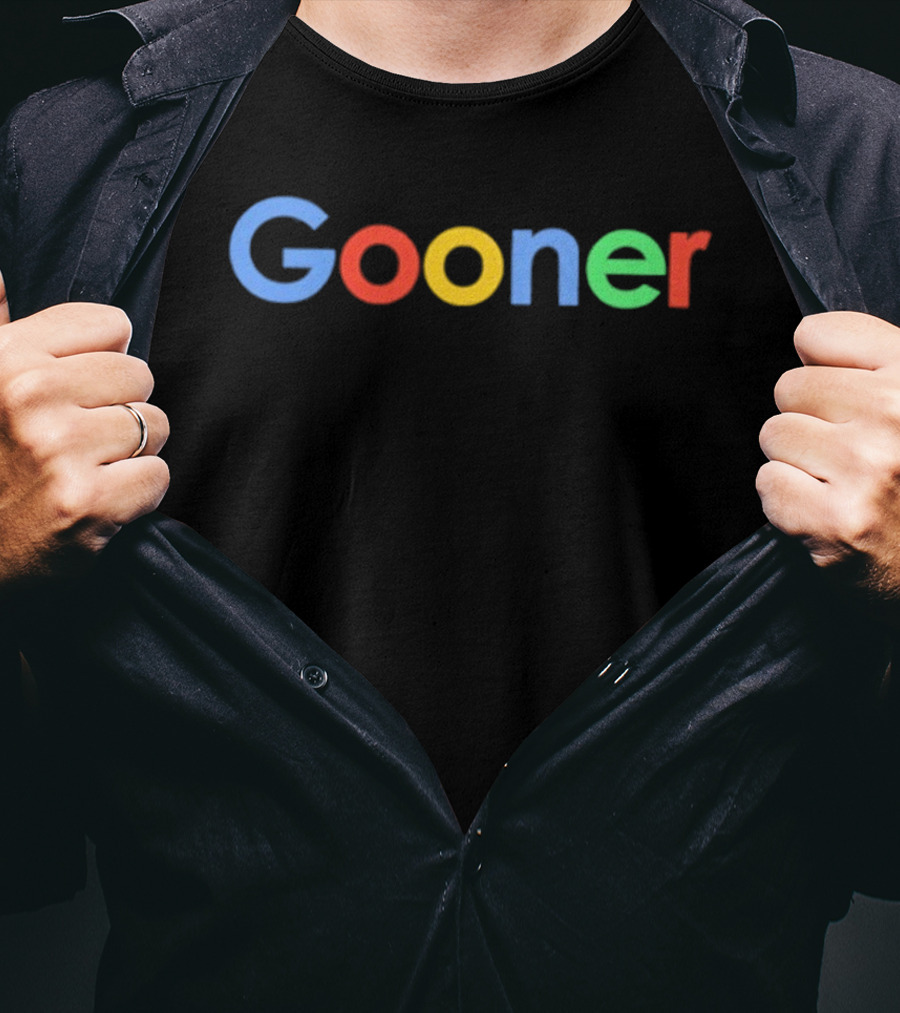 Gooner Google Style Fans Football Supporters T-Shirt