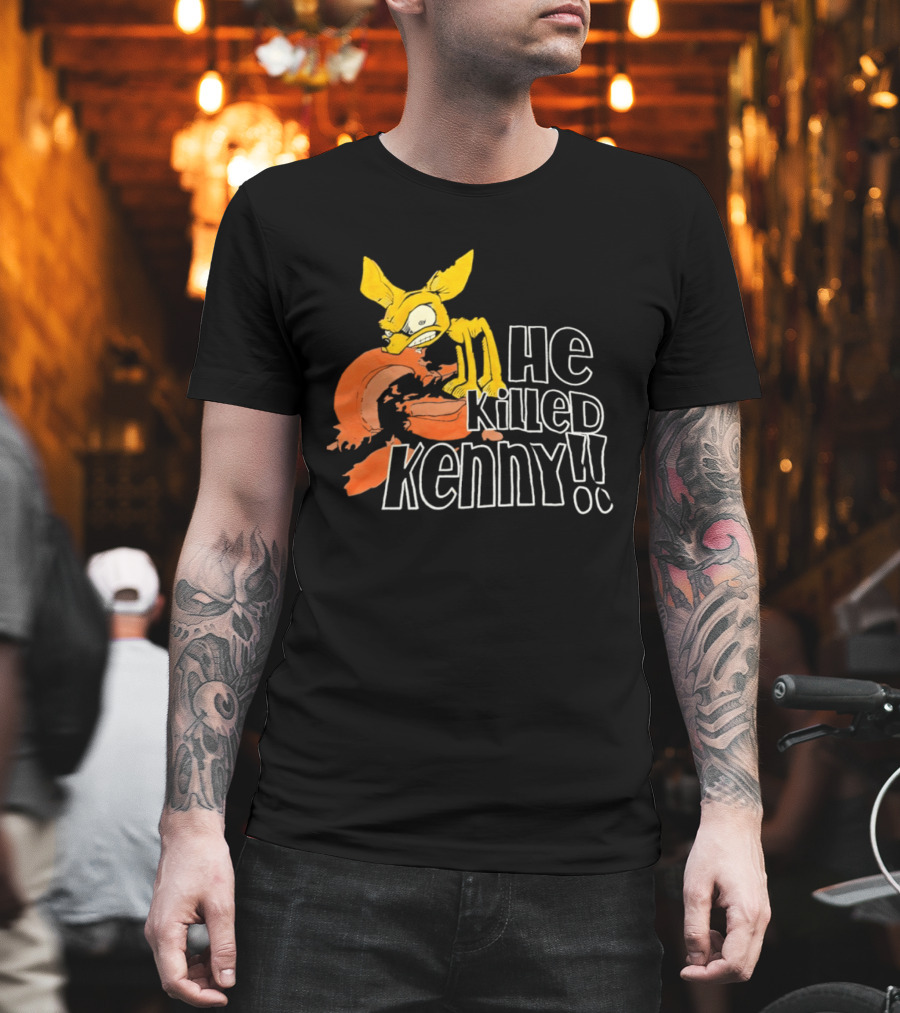 Psycho Chihuahua He Killed Kenny T-Shirt