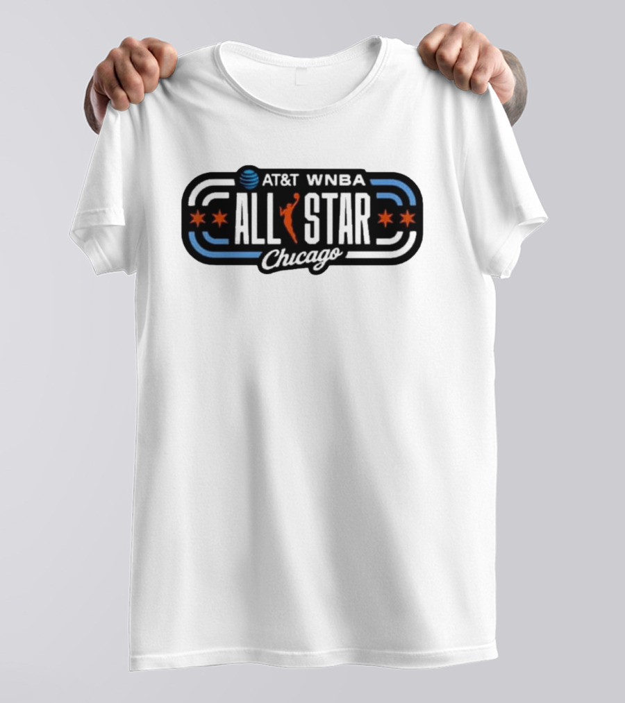 AT&T WNBA All Star Chicago 2026 United Center July 25 T-Shirt