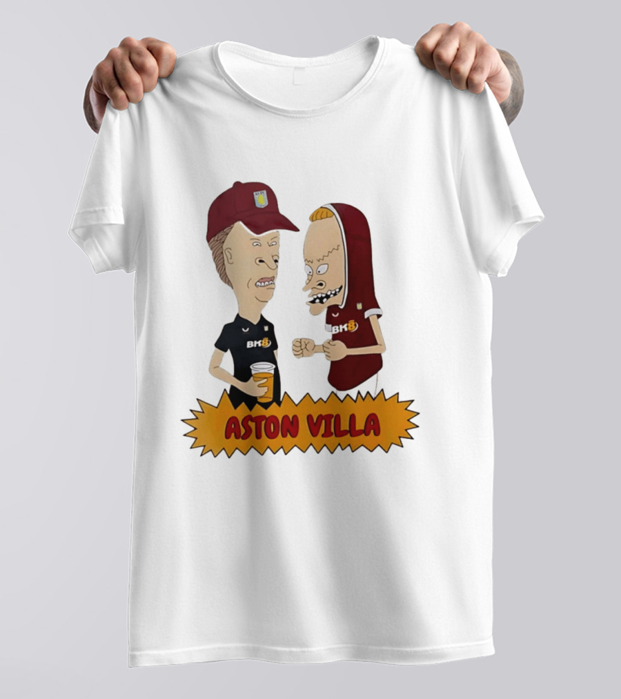 Aston Villa Beavis And Butt Head BK8 T-Shirt