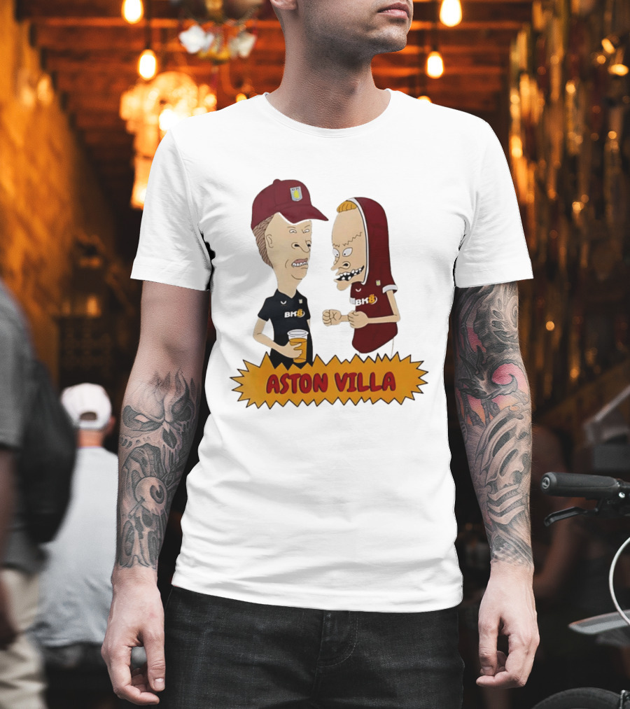 Aston Villa Beavis And Butt Head BK8 T-Shirt