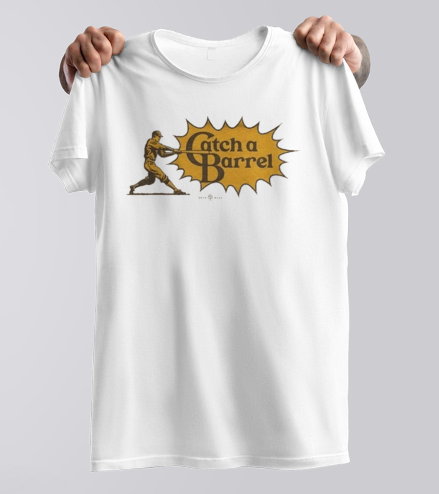 Jackson Merrill Catch A Barrel San Diego Padres Baseball T-Shirt