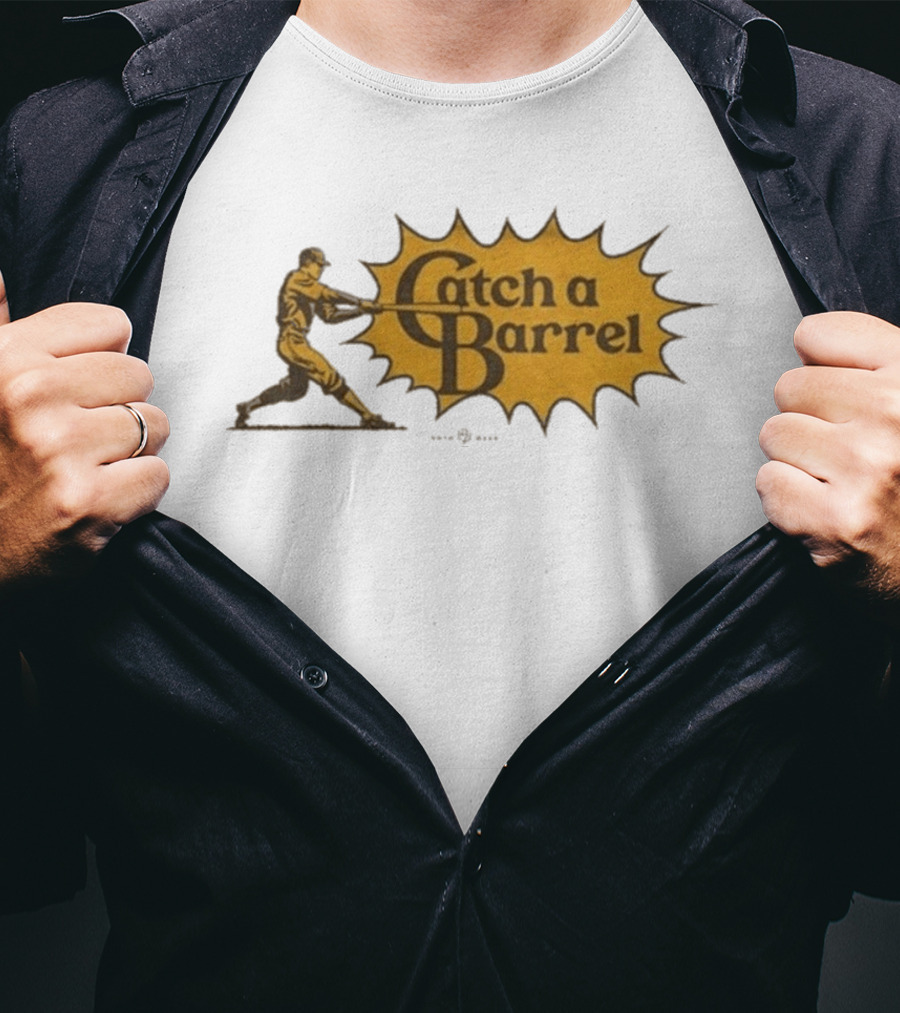 Jackson Merrill Catch A Barrel San Diego Padres Baseball T-Shirt