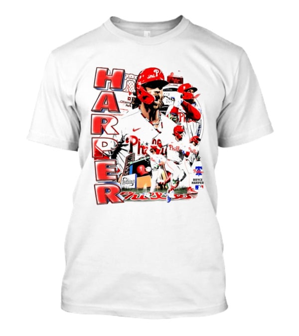 Bryce Harper Phillies Citizens Bank Park Moments 2026 T-Shirt