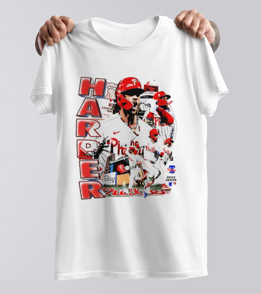 Bryce Harper Phillies Citizens Bank Park Moments 2026 T-Shirt