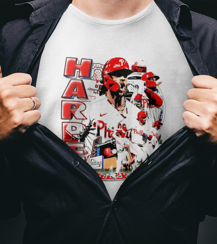 Bryce Harper Phillies Citizens Bank Park Moments 2026 T-Shirt