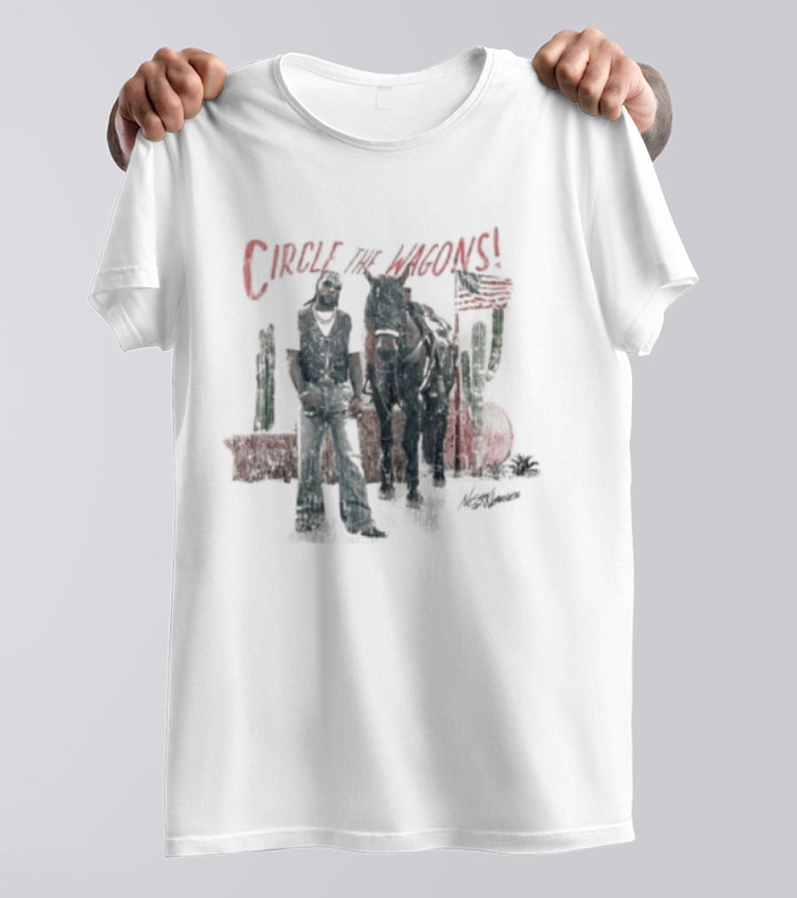 Circle The Wagons Burna Boy African Giant T-Shirt