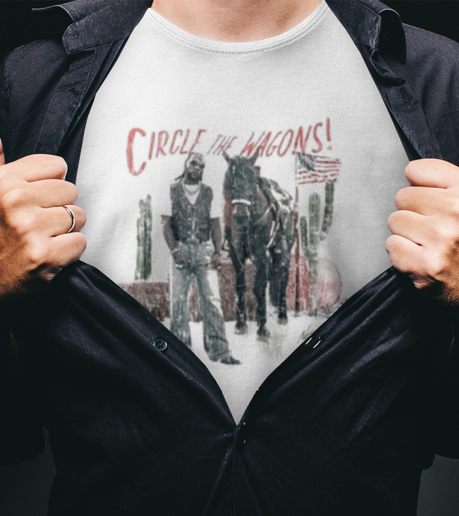 Circle The Wagons Burna Boy African Giant T-Shirt
