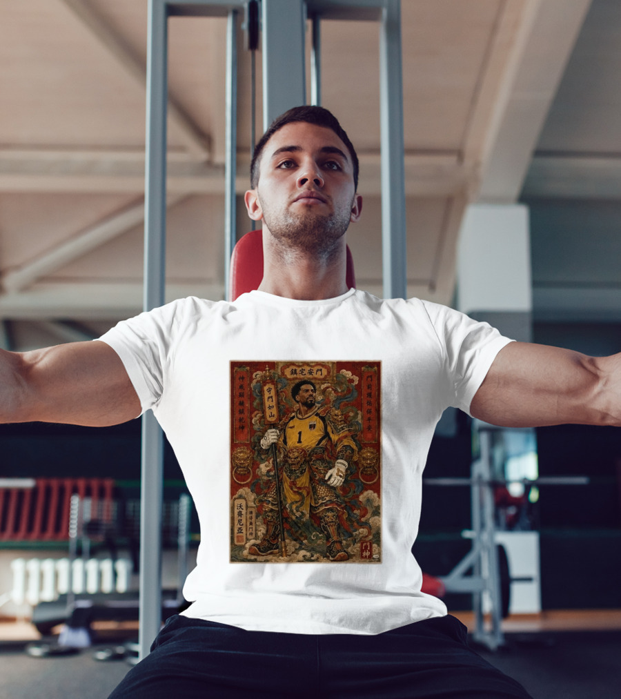 Cape Verde Goalkeeper Vozninha Door God Guardian T-Shirt