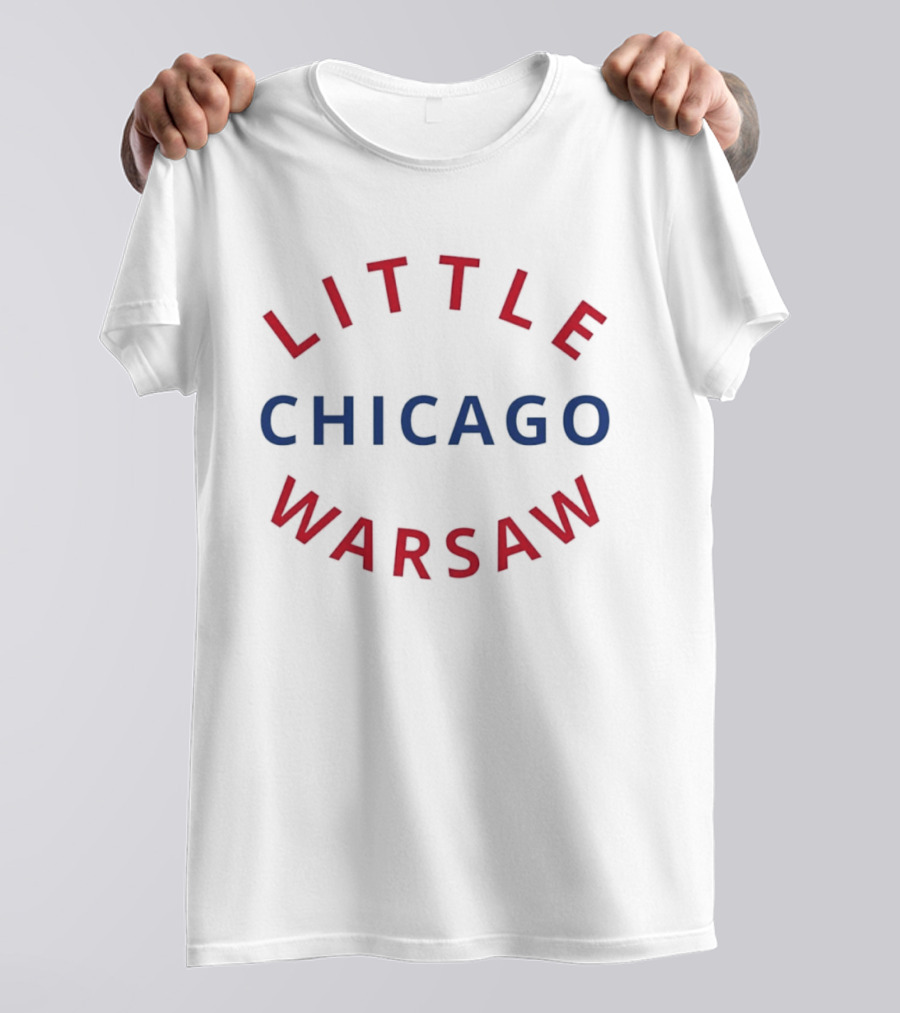 Chicago Little Warsaw Retro Style Arch T-Shirt