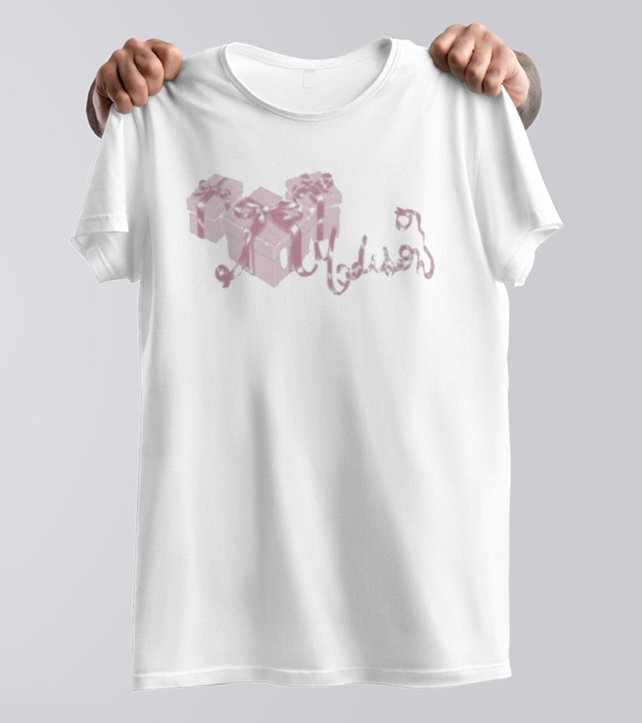 Madison Pink Ribbon Gift Boxes T-Shirt