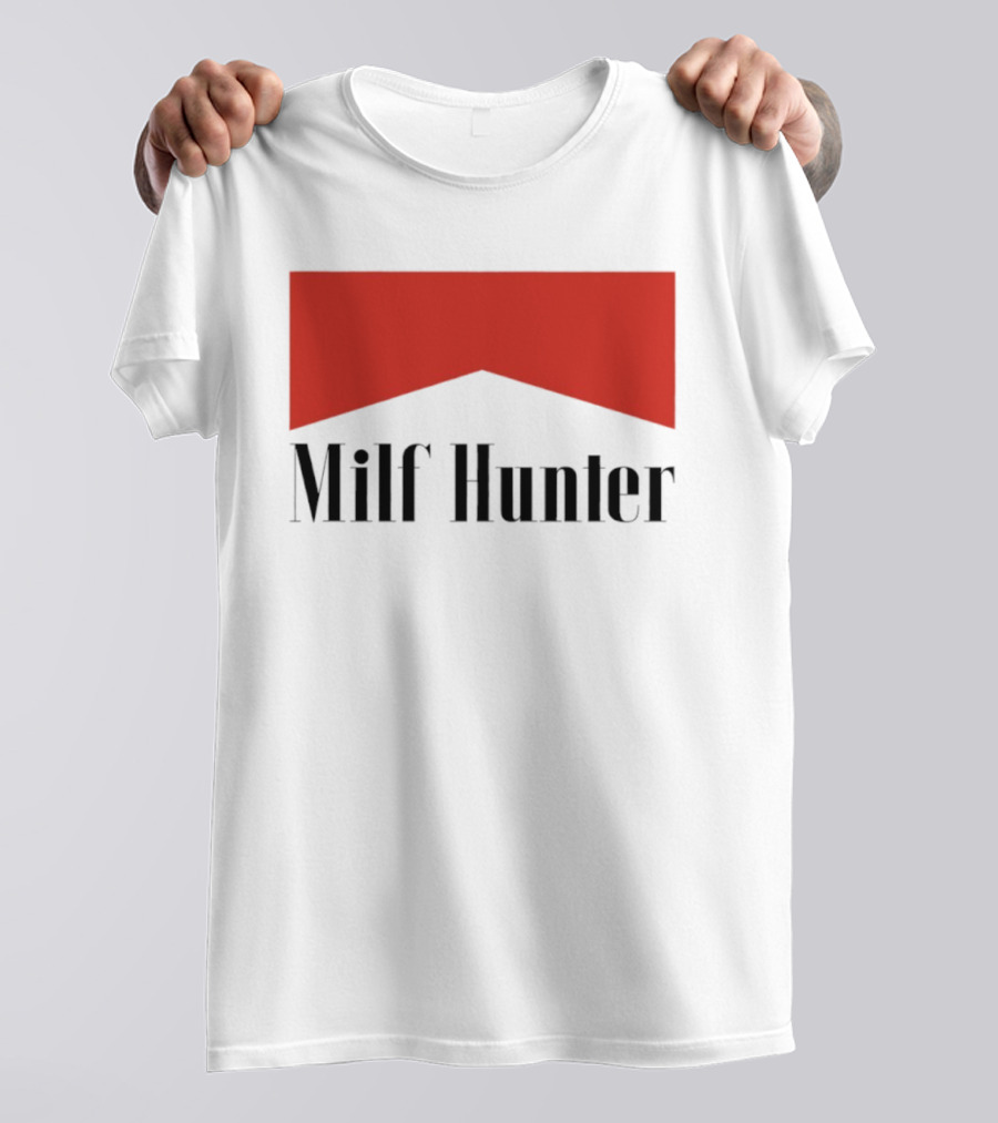 Milf Hunter Marlboro Red Crest T-Shirt