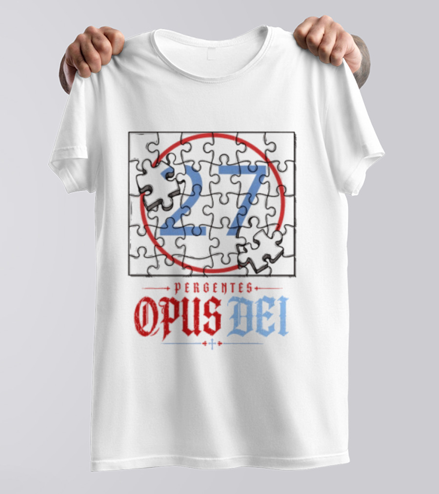 Pergentes Opus Dei 27 Puzzle T-Shirt