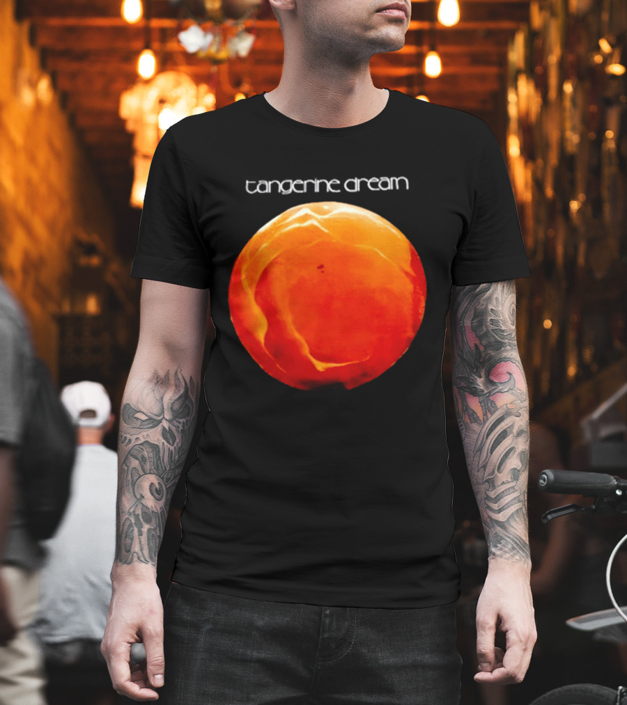 Tangerine Dream 1990 Concert Tour Tangerine Sphere T-Shirt