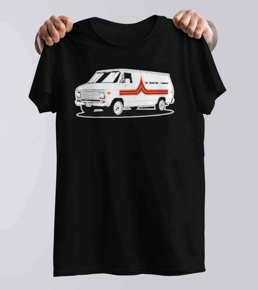 The Phantom Regiment Van Vintage White And Orange T-Shirt