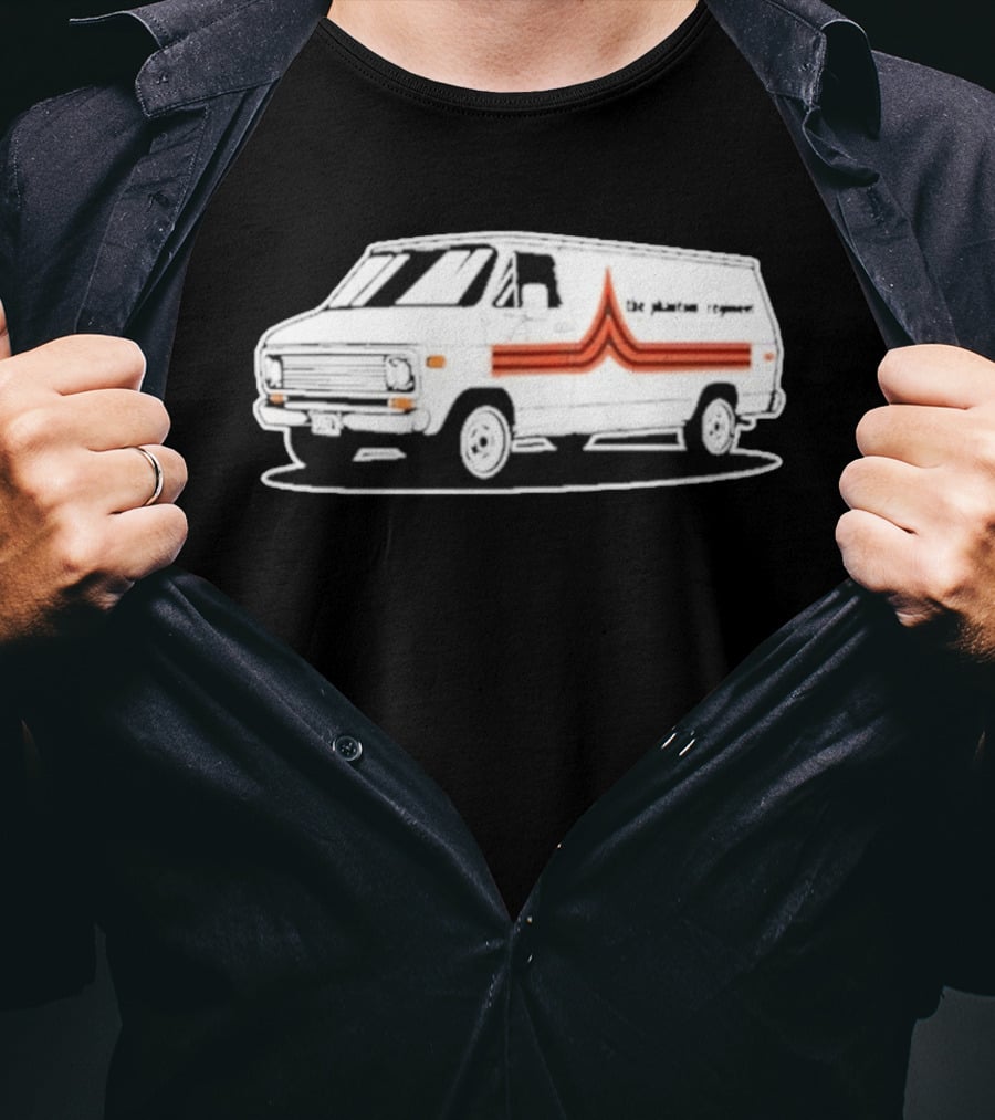 The Phantom Regiment Van Vintage White And Orange T-Shirt