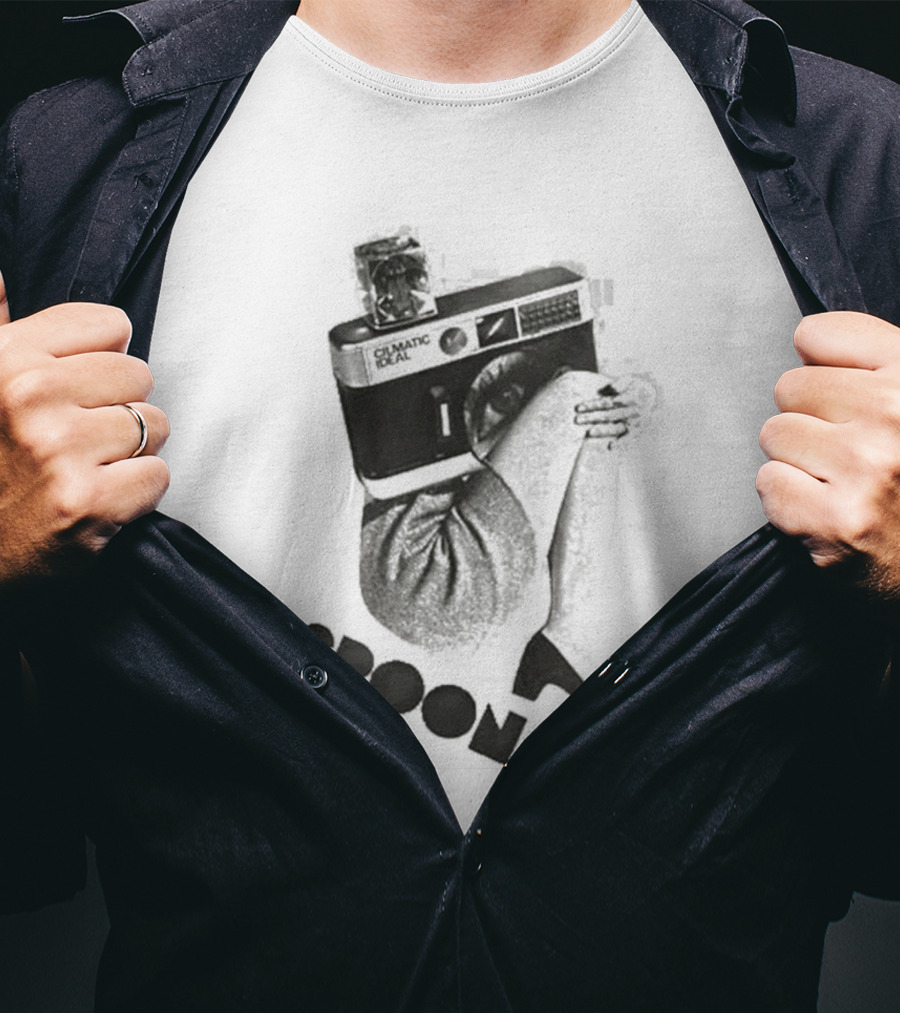 Spoon Camera Silver Iconic Utensil T-Shirt