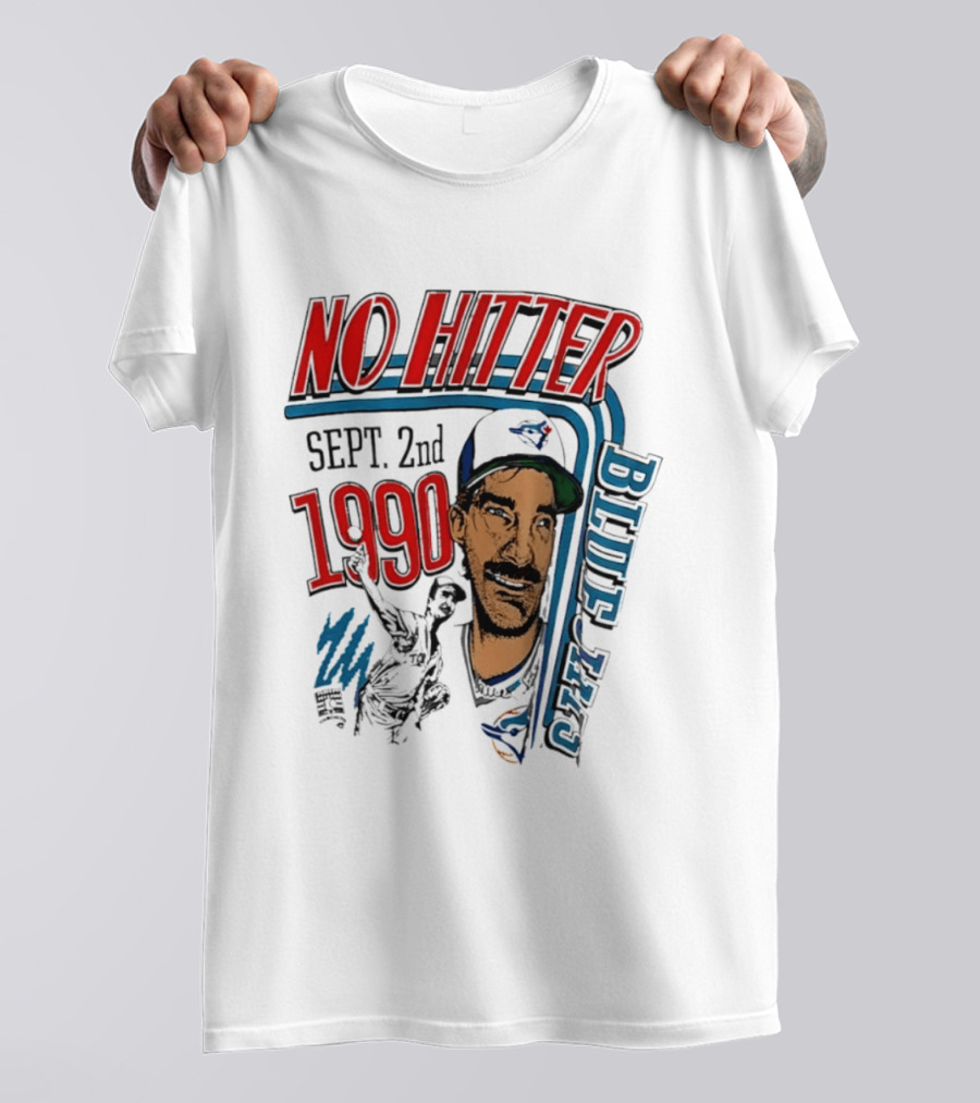 Toronto Blue Jays No Hitter Dave Stieb Sept 2nd 1990 T-Shirt