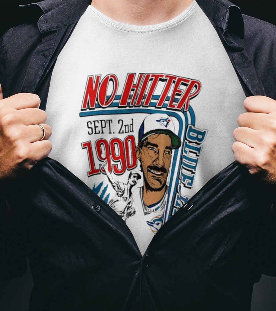 Toronto Blue Jays No Hitter Dave Stieb Sept 2nd 1990 T-Shirt