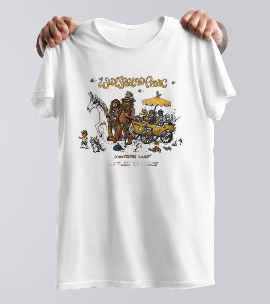 Widespread Panic Western Jaunt Tour 2026 July 5 To July 25 Spusta T-Shirt