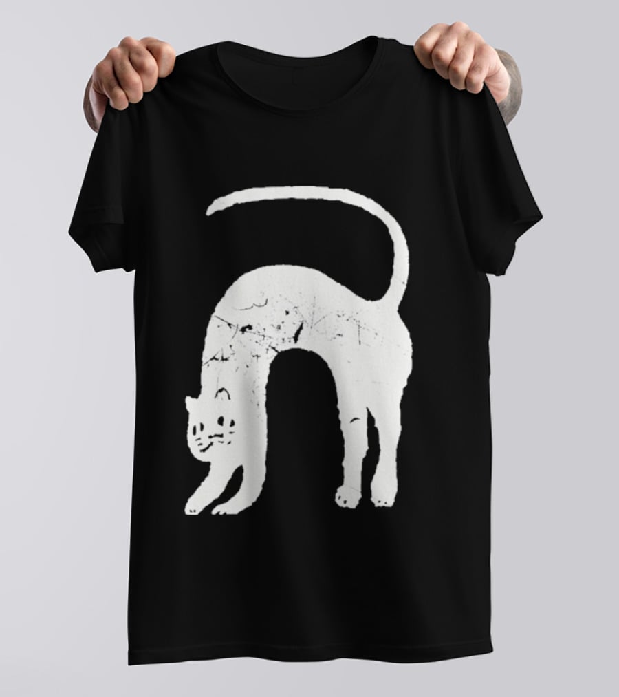 Angeltype Catvisu Arched Feline T-Shirt