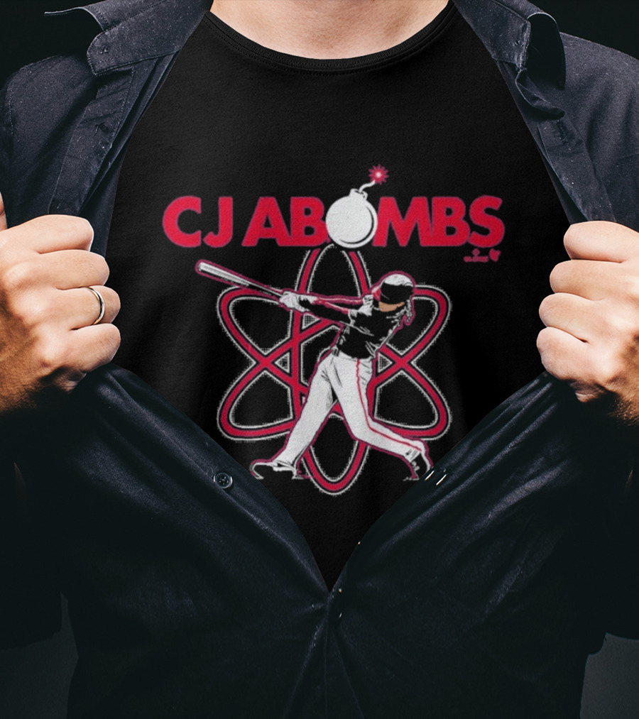 CJ Abrams ABombs Atomic Swing Baseball T-Shirt