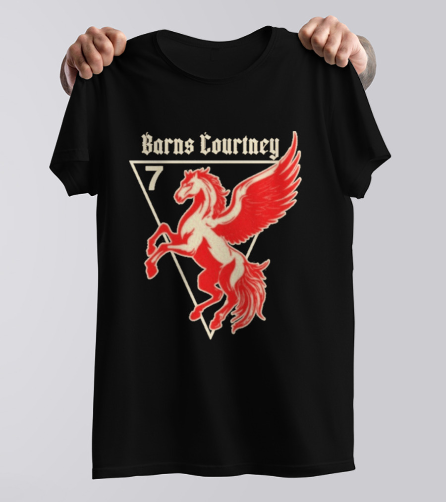 Barns Courtney Pegasus 7 Retro Triangular Pegasus T-Shirt